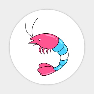 Pride Shrimp Transgender Magnet